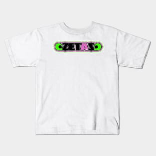 Zetas logo with double icons Kids T-Shirt